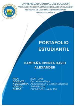 Revista Administracion Y Gestion Educativa David Campaña