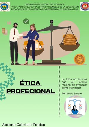 Portafolio De Ética Gabriela Tupiza 5to B