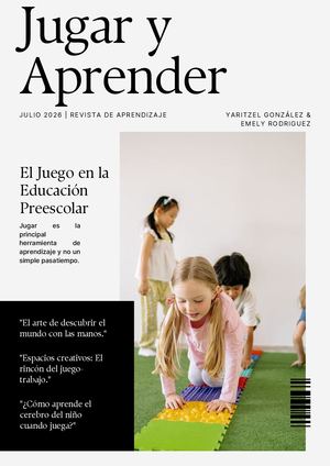 Revista: jugar y aprender