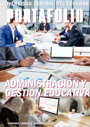 Cisneros Alison-Portafolio Administración y Gestión Educativa