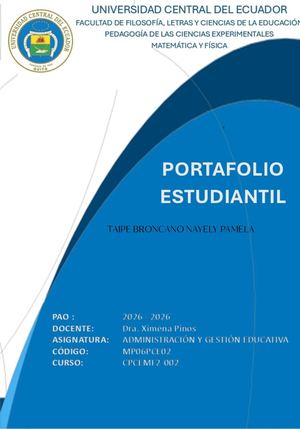 Taipe Nayely 6b Portafolio Estudiantil 2026 2026