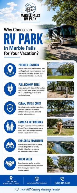 RV Park in Marble Falls | Stay at Marble Falls RV Park