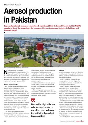Aerosol Production In Pakistan (2)