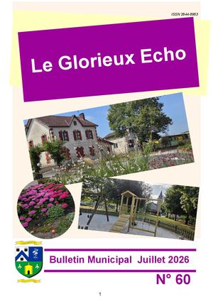 Glorieux Echo Juillet 2026 Compress