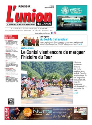 L'union Du Cantal N° 3906