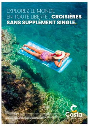 Costa Croisieres - Liste Single / 15 juillet 2026