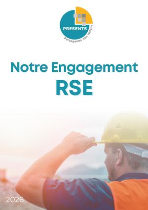 Plaquette RSE 2026 Presents