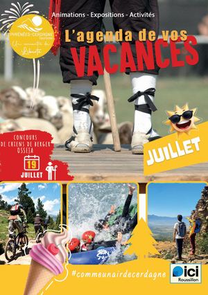 Agenda de juillet 2026