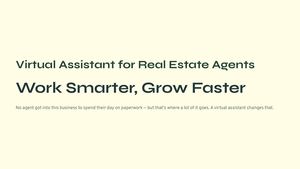 Virtual Assistant For Real Estate Agents