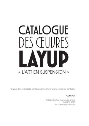 Catalogue Œuvres