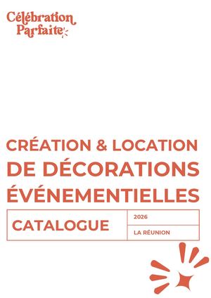 Catalogue Digital Célébration Parfaite