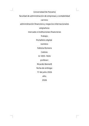 Portafolio Digital