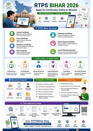 RTPS Bihar Blog – Complete Guide to Bihar Government Online Services
