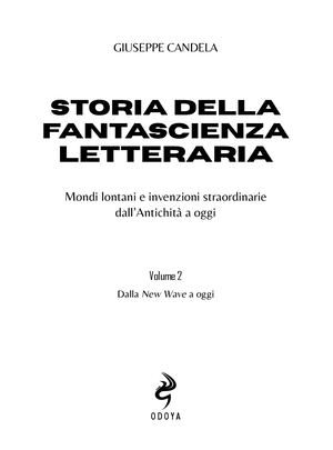 9788862887809 Fantascienza Letteraria 2