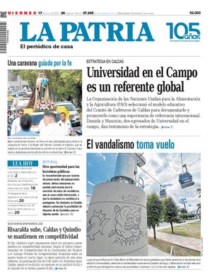 Portada 17 de julio del 2026