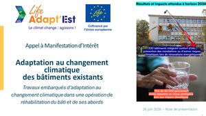 AMI Adaptation Batiments Life Adapt Est Diapo