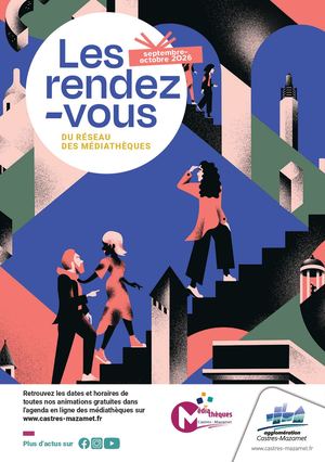 Septembre - Octobre 2026, les rendez-vous du réseau des médiathèques