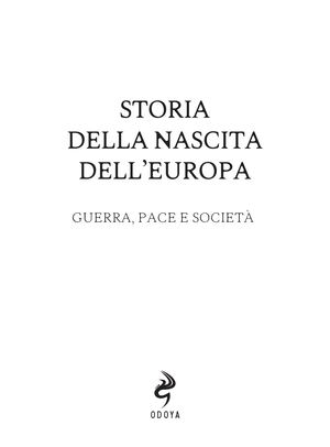 9788862886802 Nascita Europa 1