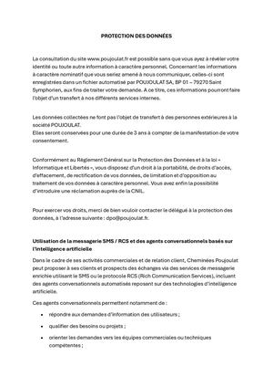 Lien De Confidentialité Protection Des Données