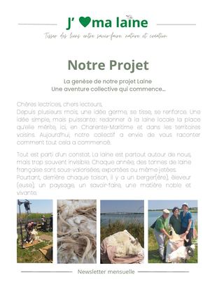 1ére Newsletter Projet Laine (3)