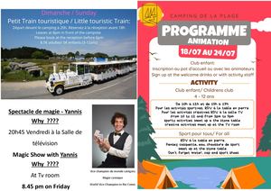Programme été Semaine 3