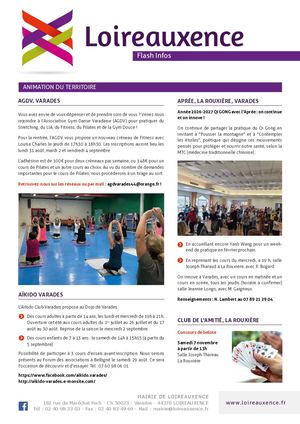 Flash Infos Loireauxence Juillet 2026
