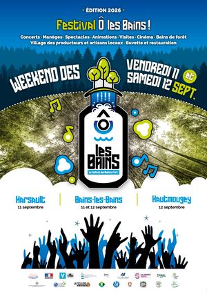 Festival "Ô les Bains!" - Programme 2026