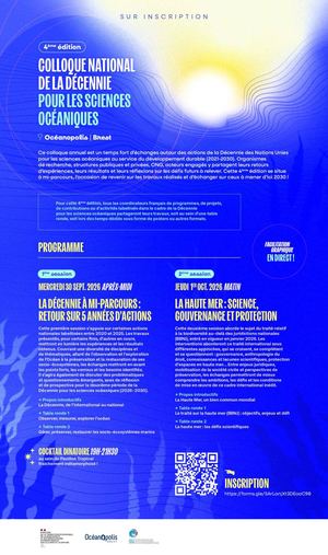 Programme colloque décennie 2026