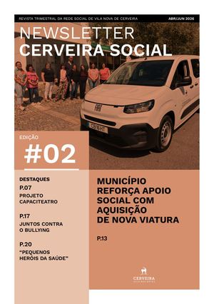 Newsletter Cerveira Social - 2º Trimestre 2026