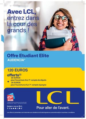 Flyer LCL Audencia St Ouen