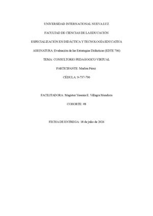 Consultorio Pedagogico Virtual (Uinl)