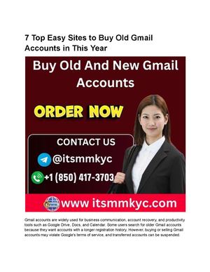 017 Top Easy Sites To Buy Old Gmail Accounts In This Year