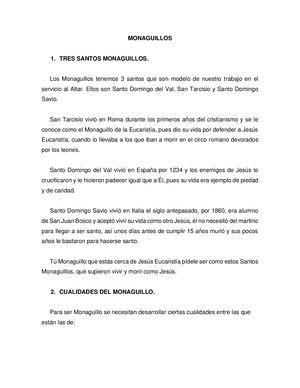 Monaguillos
