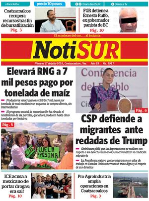 Noti Sur Edicion 17 Julio