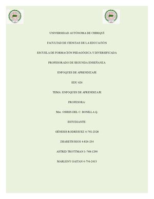 Cartilla Enfoques