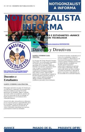 Periódico Terminado Zara Piratoba Samuel Guerrero