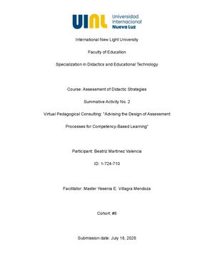 Virtual Pedagogical Consulting