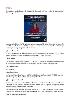 Sección De Casos