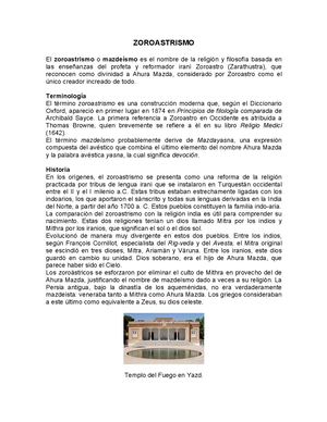Zoroastrismo