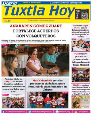 Tuxtla Hoy 18 De Julio 2026ok