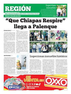 Región Sábado 18 De Julio De 2026