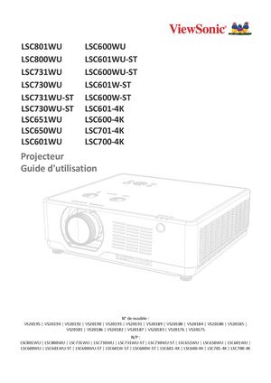 Lsc601wu St Vp 6000 Ultra Courte Focale