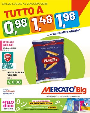 Volantino mercato a BRA