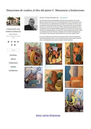 Exposiciones En Internet De C Mirasierras