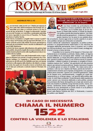 Roma Vii Informa Giugno Luglio 2026