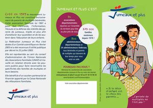 Flyer Jumeaux Et Plus Web