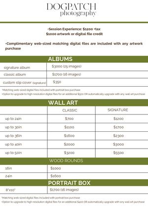 DPP Price List 2027