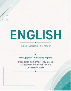 Informe De Consultoría En Ingles
