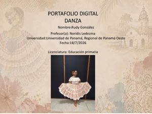 Portafolio Digital Danza De Rudy Gonzalez