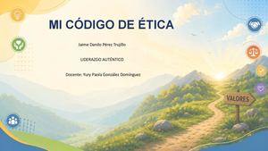 Mi Codigo De Etica